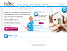 Tablet Screenshot of gerhard-moelleken.de
